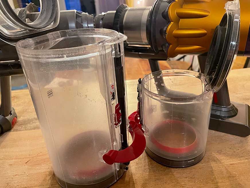 Schmutzbehälter im Vergleich